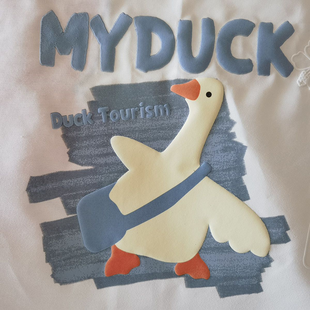 Custom Puff Heat Transfer Sticker For Clothes